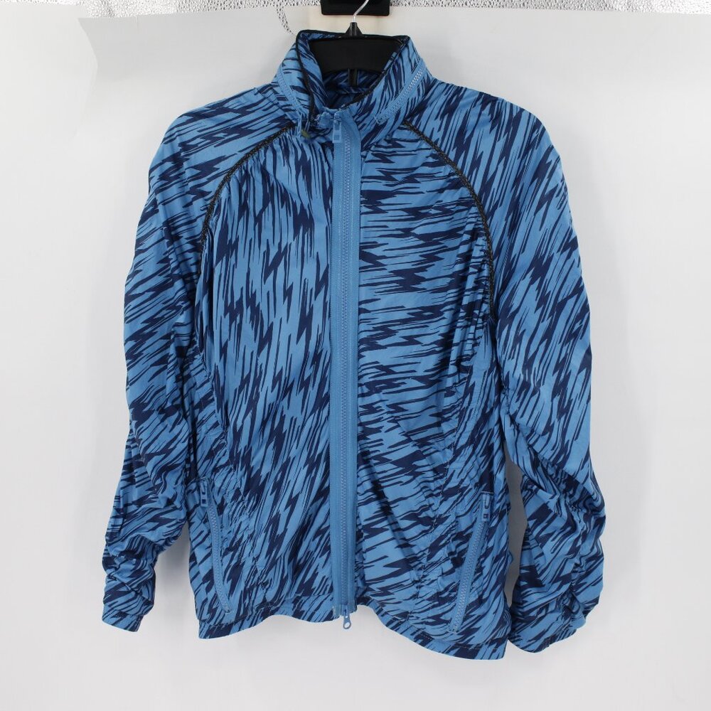 Adidas Stella McCartney Jacket women 36 windbreaker hooded lightning bolt tennis